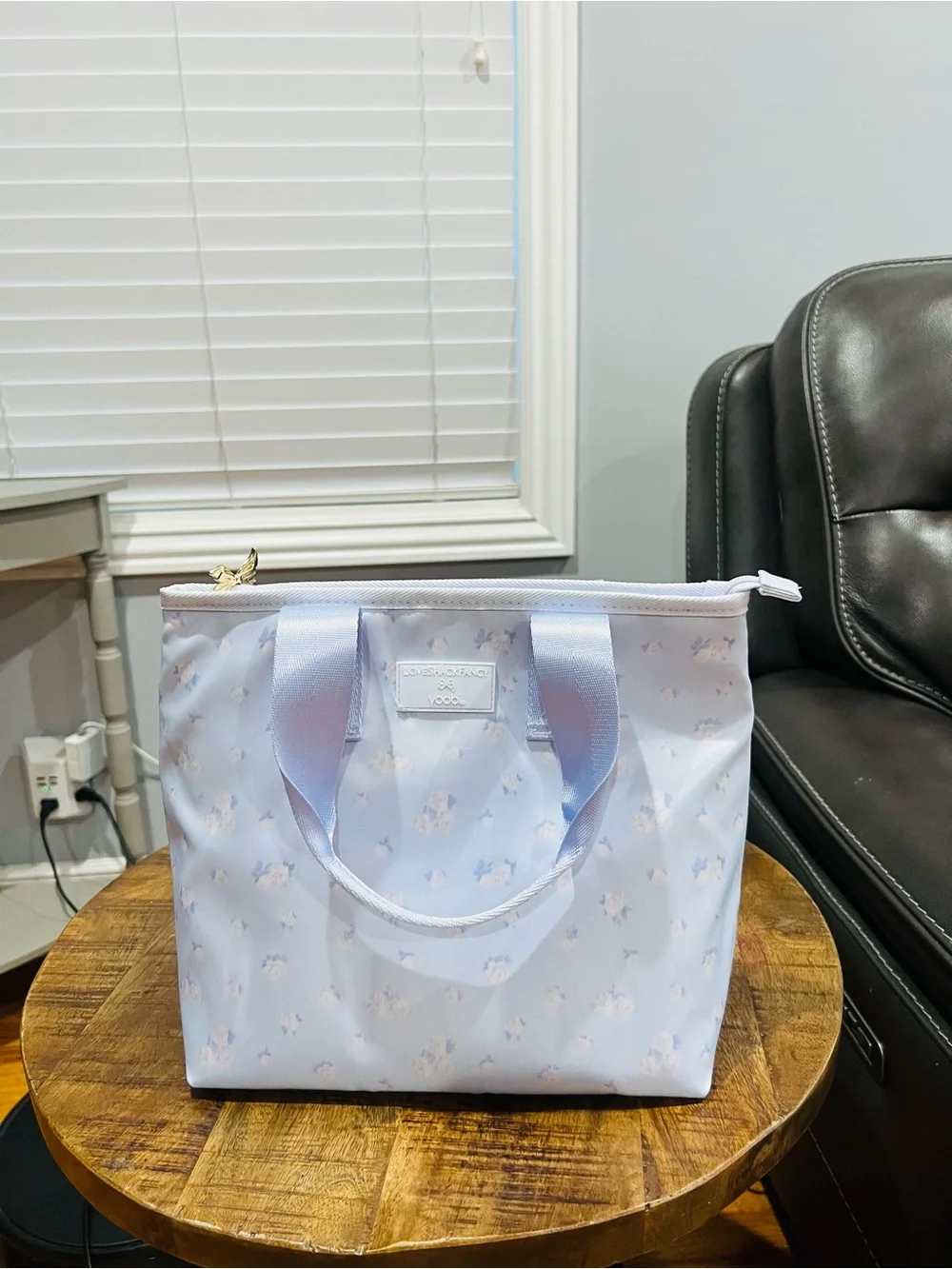 LoveShackFancy x Target Yoobi Everblooming Rosettes Ditsy Lunch Tote Bag